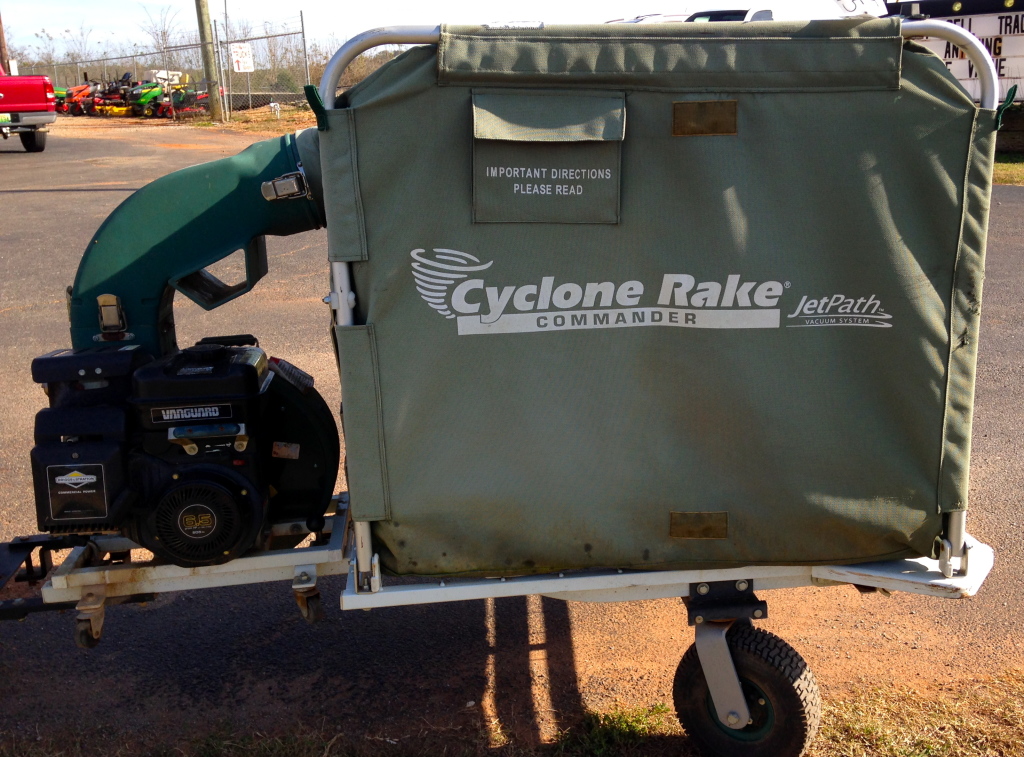 cyclone rake power bagger